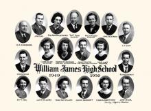 1949-1950 William James High School