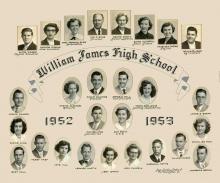 1952-1953 William James High School