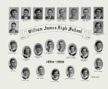 1954-1955 William James High School