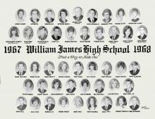 1967-1968 William James High School
