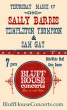 Sally Barris with Templeton Thompson & Sam Gay