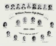 1953-1954 William James High School