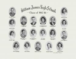 1945-1946 William James High School