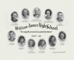 1947-1948 William James High School