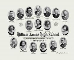 1948-1949 William James High School