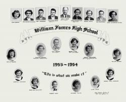 1953-1954 William James High School