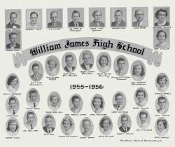 1955-1956 William James High School