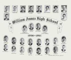 1956-1957 William James High School