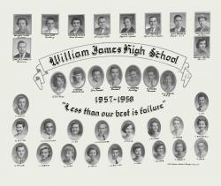 1957-1958 William James High School