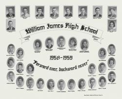 1958-1959 William James High School