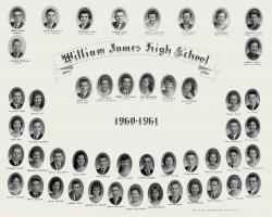 1960-1961 William James High School