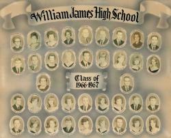 1966-1967 William James High School